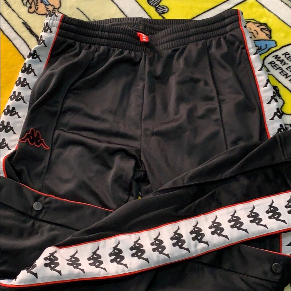 Kappa sweatpants size M black
